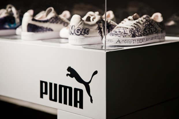 Ink on Puma Suede Exhibition Roma Recap
