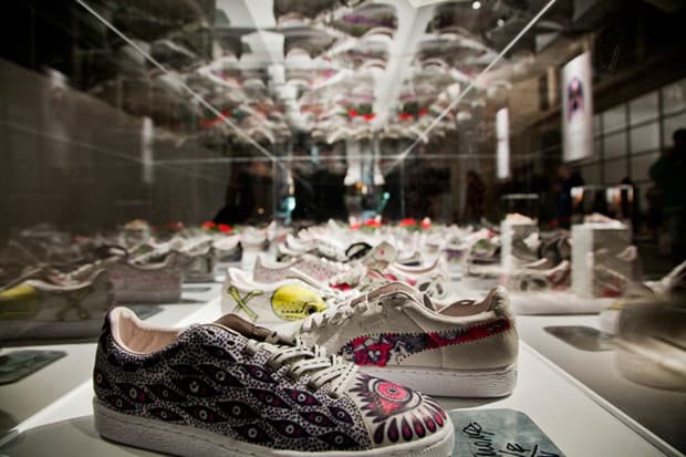 Ink on Puma Suede Exhibition Roma Recap