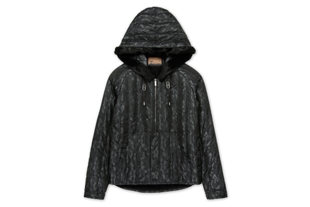 John Galliano Nylon Zip-Up Parka