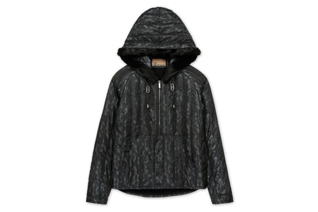 John Galliano Nylon Zip-Up Parka