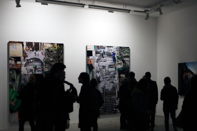 JR "Encrages" Exhibition @ Galerie Perrotin