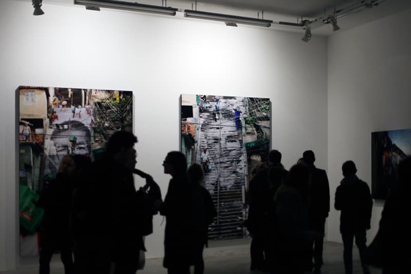 JR "Encrages" Exhibition @ Galerie Perrotin
