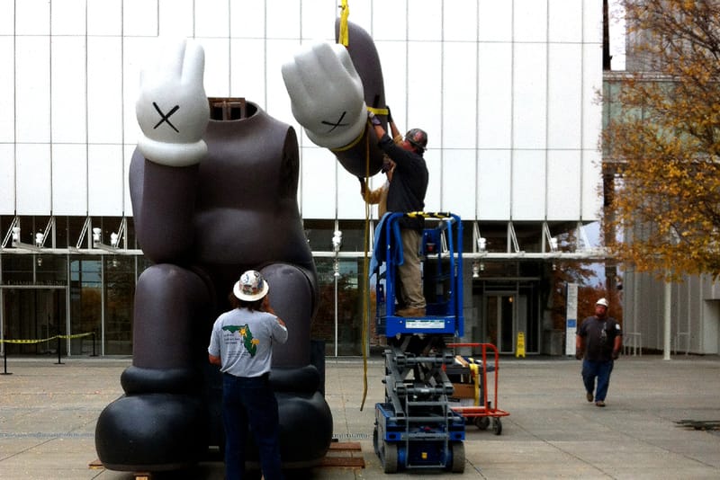 KAWS "Down Time" Exhibition Companion Install @ High Museum of Art 