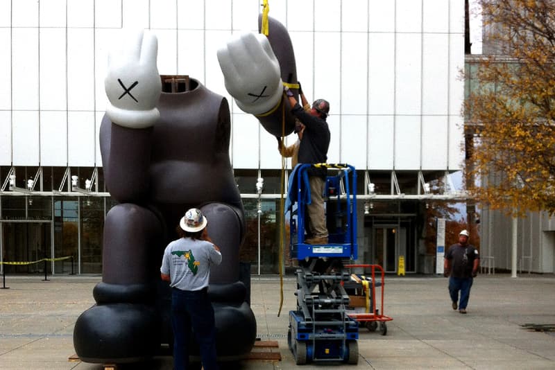 KAWS "Down Time" Exhibition Companion Install @ High Museum of Art
