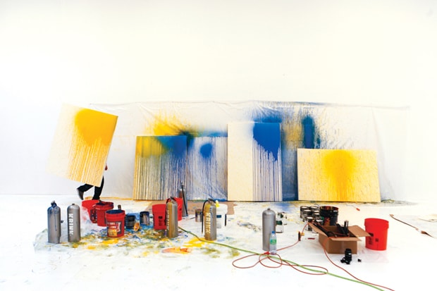 Krink "Site-Specific Painting and Sculpture" Exhibition @ Loft in Space  
