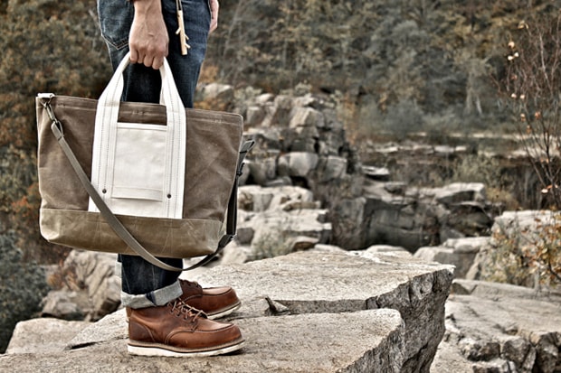 Layerxlayer Fall Utility Tote | Waxed Canvas Backpack