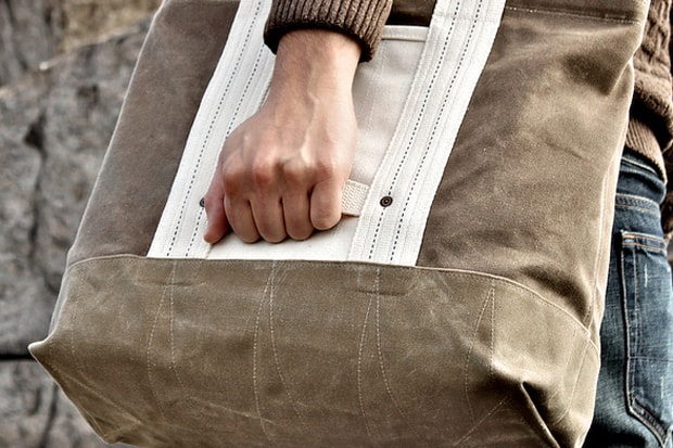 Layerxlayer Fall Utility Tote | Waxed Canvas Backpack
