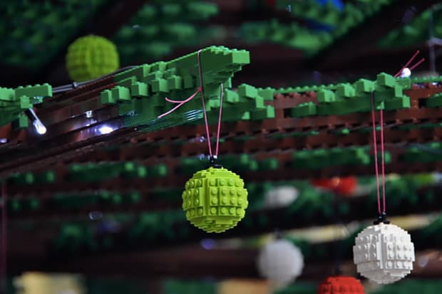 LEGO Christmas Tree in London