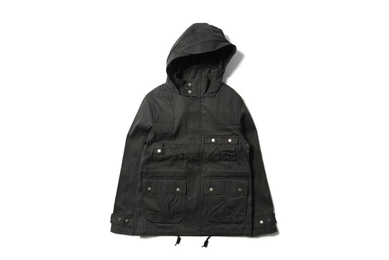 Maiden Noir Hooded Flight Jacket