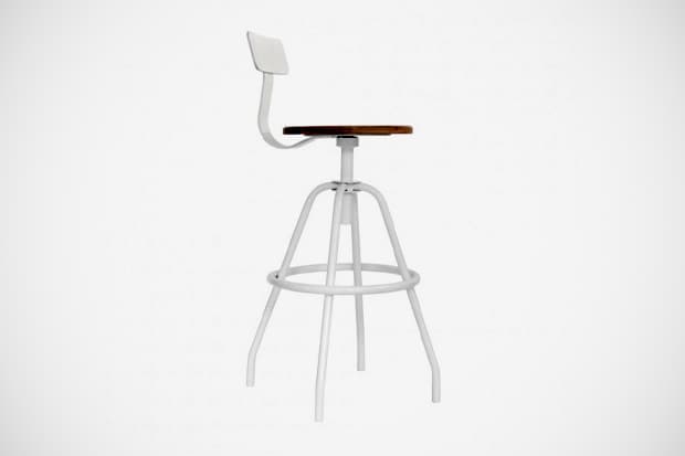 Makr Carry Goods Swivel Studio Work Stool