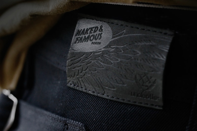 Naked & Famous for Uncle Otis “Weird Guy” Cinch Back Denim