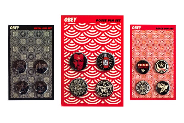 OBEY 2011 Pin Set