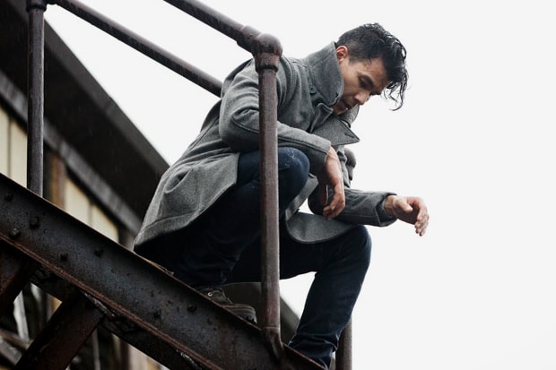 Outlier Liberated Wool Pea Coat