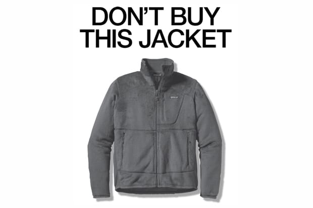 Patagonia Black Friday "Don’t Buy This Jacket" Advertisement