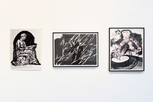 Raymond Pettibon "Desire in Pursuyt of the Whole" Exhibition Recap