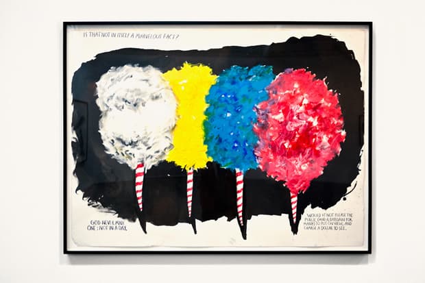 Raymond Pettibon "Desire in Pursuyt of the Whole" Exhibition Recap
