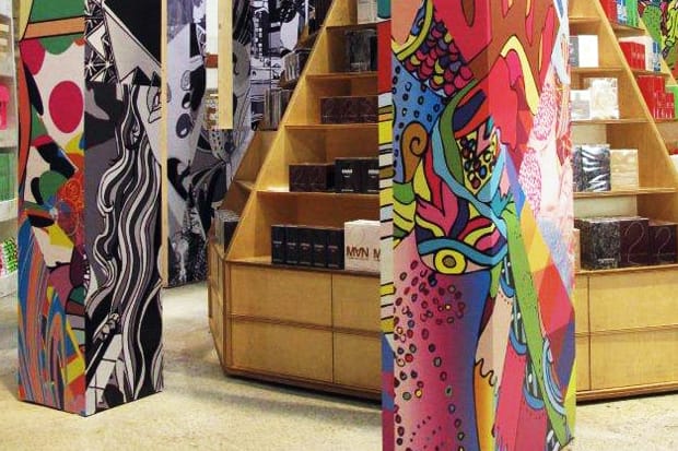 Rei Kawakubo x AVAF "Hut Invasion" Installation @ Dover Street Market