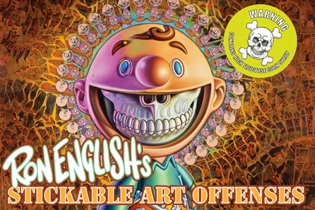 Ron English 'Stickable Art Offenses' Book