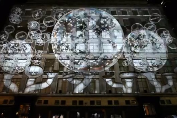 Saks Fifth Avenue 2011 Holiday 3D Video Projection Show