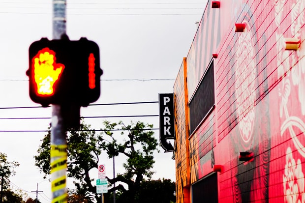 Shepard Fairey Mural @ District La Brea (Completed)