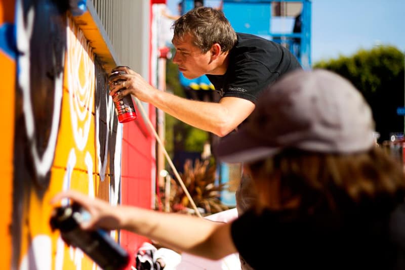Shepard Fairey Mural @ District La Brea