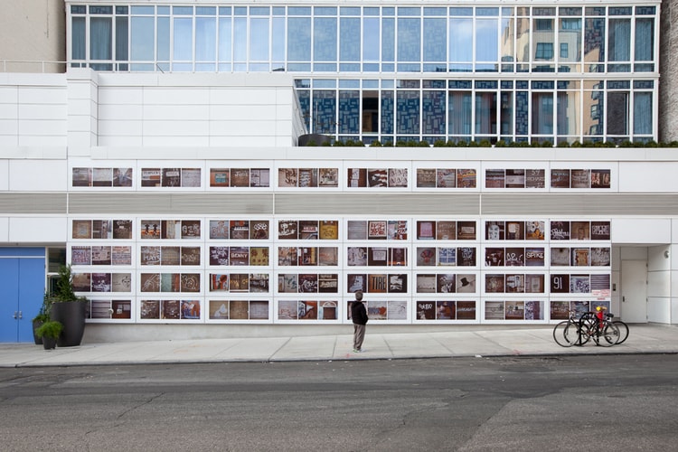 Sol Lewitt 'On The Walls Of The Lower East Side' Project @ Mondrian SoHo Hotel