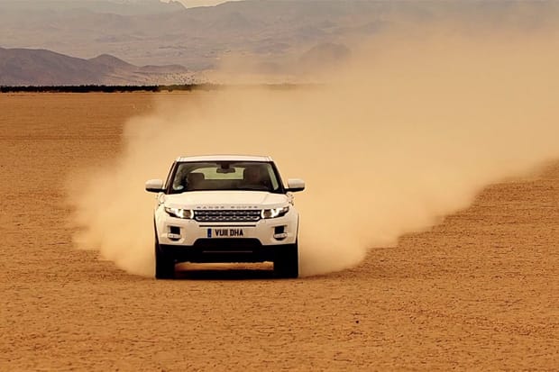Top Gear Test Drives the Range Rover Evoque