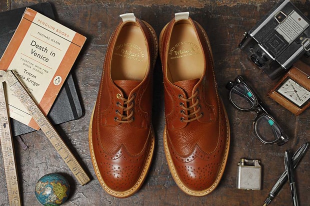 Tricker's for End Hunting Co. Two Tone Long Wing Brogue