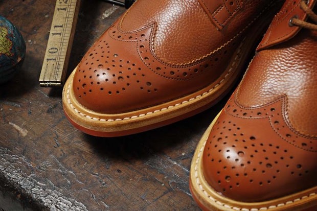 Tricker's for End Hunting Co. Two Tone Long Wing Brogue