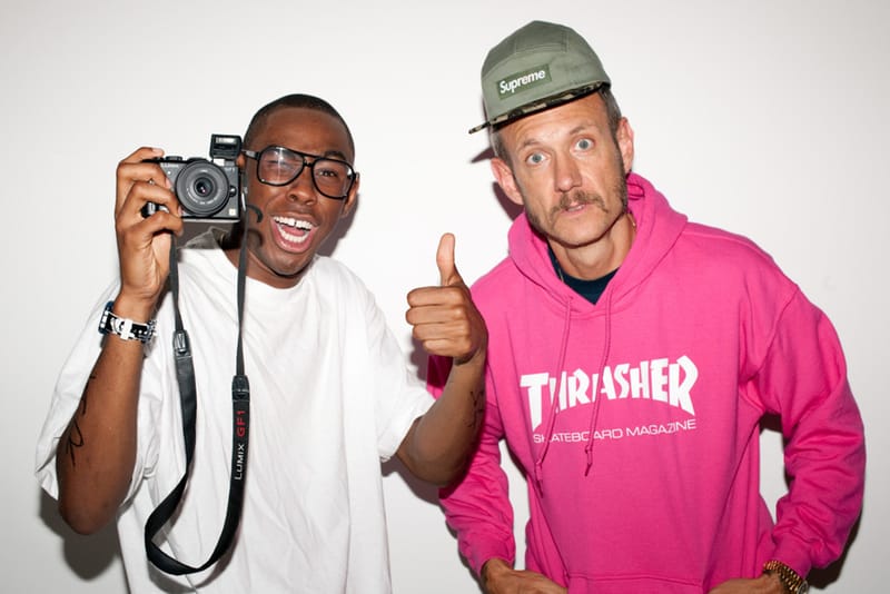 tyler the creator pink supreme hoodie