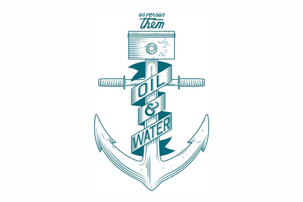 Us Versus Them presents "Oil & Water" @ Known Gallery LA