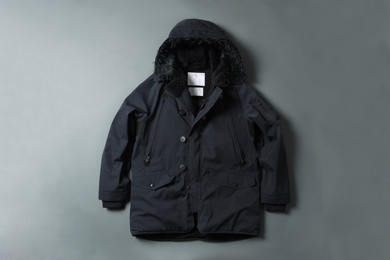 White Mountaineering GORE-TEX Herringbone N-3B Boa Jacket