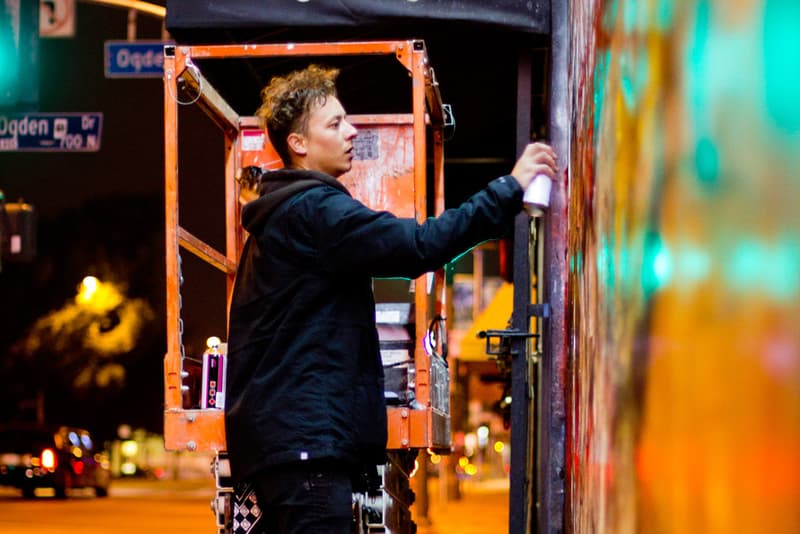 Anthony Lister "Rise of the Planet of the Apes" Mural @ Melrose Los Angeles