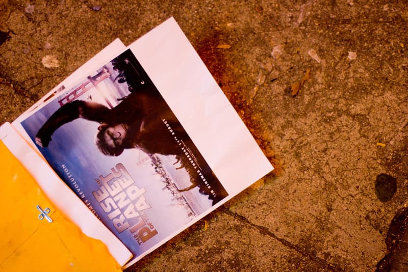 Anthony Lister "Rise of the Planet of the Apes" Mural @ Melrose Los Angeles