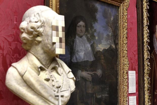 Banksy 'Cardinal Sin' Sculpture @ Walker Art Gallery, Liverpool