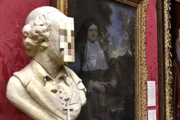 Banksy 'Cardinal Sin' Sculpture @ Walker Art Gallery, Liverpool