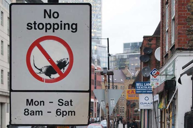 Banksy 'No Stopping Rats'