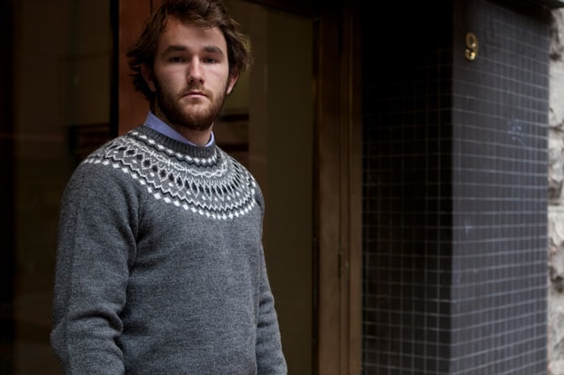 BEDWIN & THE HEARTBREAKERS Eno Nordic C-Neck Knit