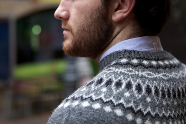 BEDWIN & THE HEARTBREAKERS Eno Nordic C-Neck Knit