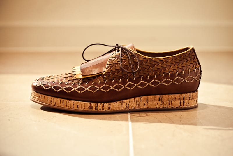 Burberry Prorsum 2012 Spring/Summer Calfskin Lace-Up Shoes