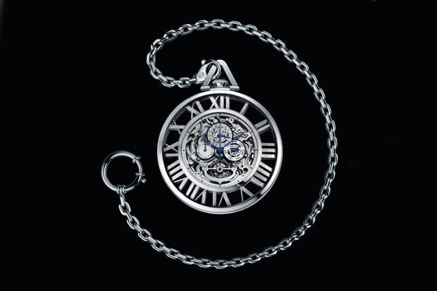 Cartier Skeleton Pocket Watch