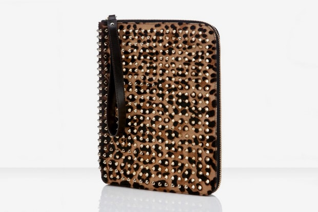 Christian Louboutin Leopard Pony Cris iPad Case