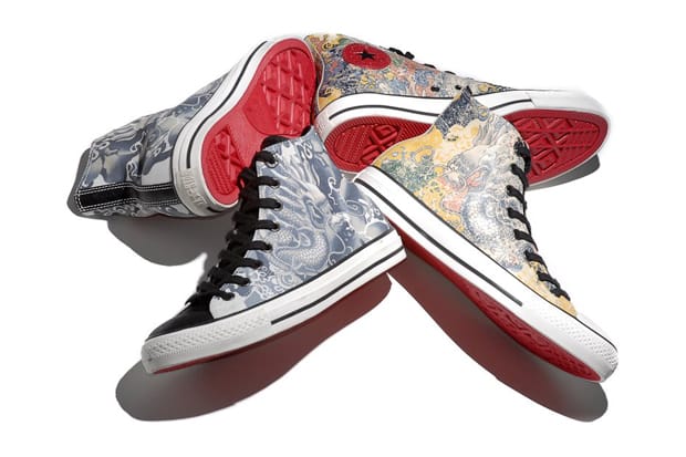 Converse Chuck Taylor All Star Leather Hi "Year of the Dragon"