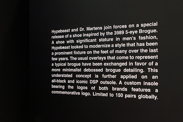 Dr. Martens for HYPEBEAST Exclusive Installation at Dover Street Market London
