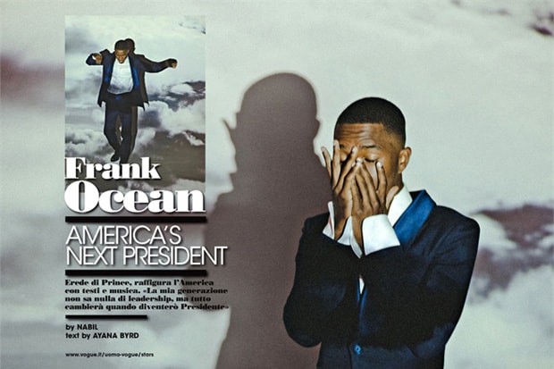 Frank Ocean for L’Uomo Vogue