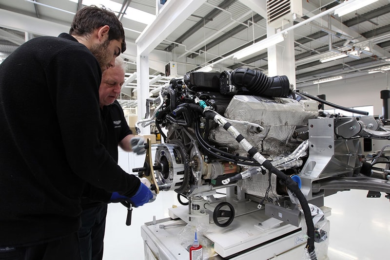 How Aston Martin Builds the Gorgeous One-77 Supercar
