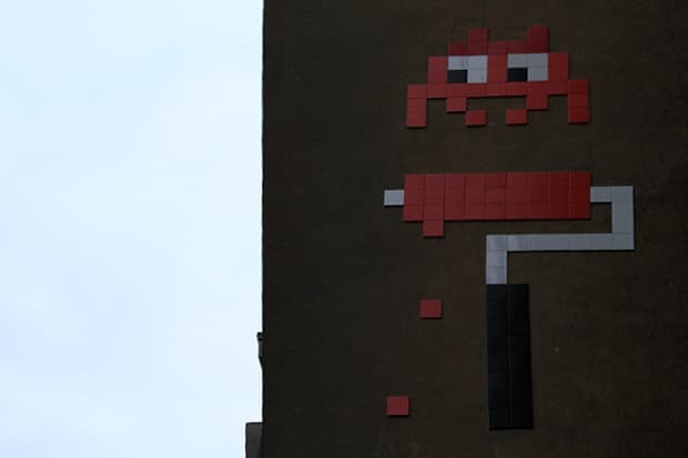 Invader in London