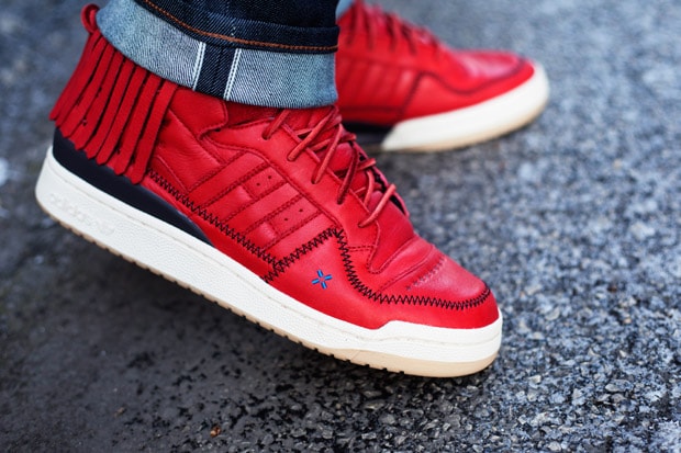 Leaders 1354 x adidas Originals Forum Moccasin Mid