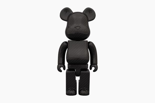Medicom Toy Bearbrick 400% "DRY CARBON"