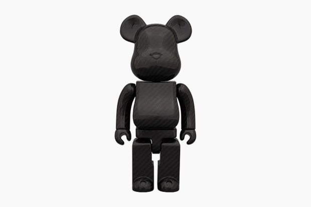 Medicom Toy Bearbrick 400% "DRY CARBON"